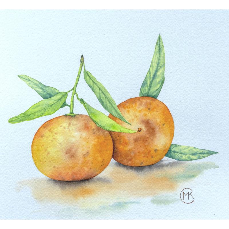 Peinture Un gout d'hiver par Kuprina Carle Maria | Tableau Figuratif Nature Aquarelle