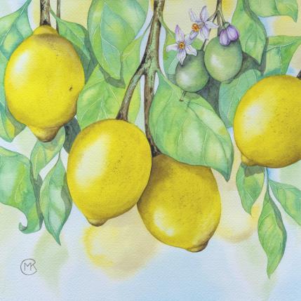 Peinture Le rafraichissement par Kuprina Carle Maria | Tableau Figuratif Aquarelle Nature