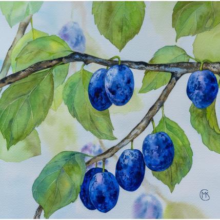 Painting Symbole de lumière  by Kuprina Carle Maria | Painting Figurative Watercolor Nature