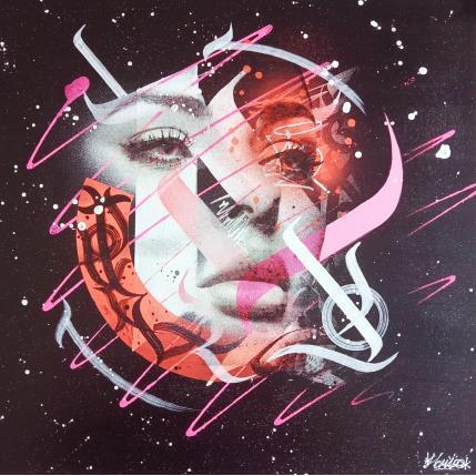 Painting Girl by Maderno | Painting Acrylic, Graffiti