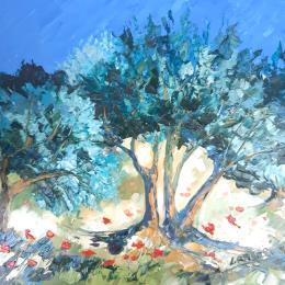 Painting OLIVIERS by Laura Rose | Painting