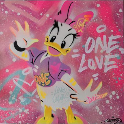 Peinture Daisy par Lemoine Mael | Tableau Pop-art Acrylique, Graffiti Icones Pop