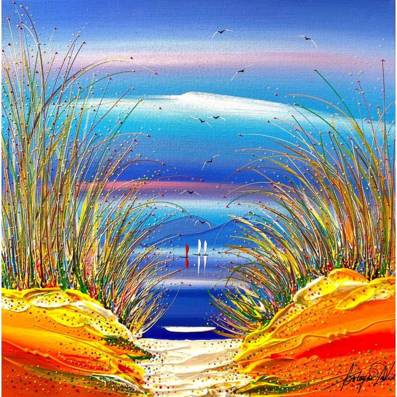 Peinture Vous, ici par Fonteyne David | Tableau Figuratif Acrylique