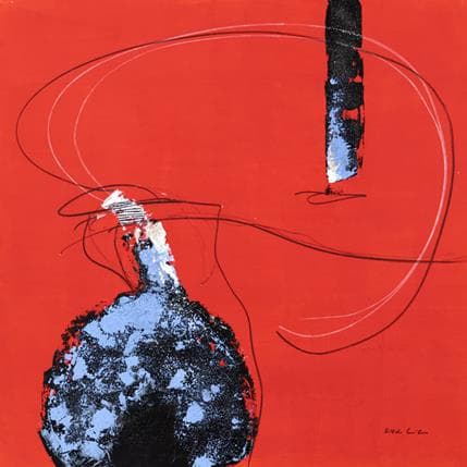 Peinture K31 par Wilms Hilde | Tableau Abstrait Minimaliste