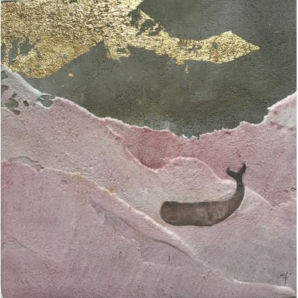 Peinture CANTA par Roma Gaia | Tableau Art naïf Acrylique, Sable Minimaliste