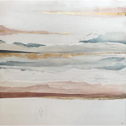 Peinture POINT OF VIEW par Roma Gaia | Tableau Art naïf Acrylique, Sable Minimaliste