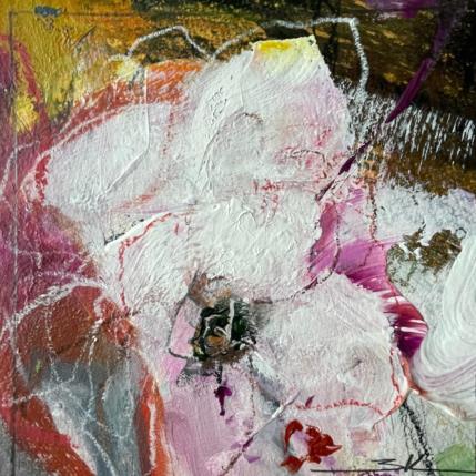 Painting Jour de fête by Kerbastard Béatrice | Painting Figurative Acrylic, Charcoal, Oil, Pastel Nude