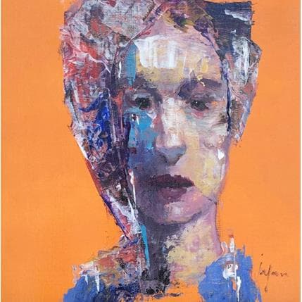 Peinture YAIRA 232 par Yavru Irfan | Tableau Figuratif Huile Portraits