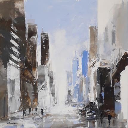 Peinture BUILDINGS par Poumelin Richard | Tableau Figuratif Acrylique, Huile Urbain