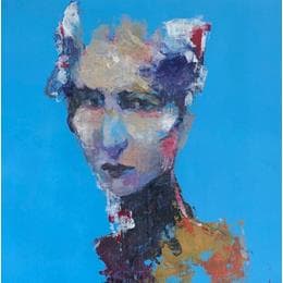 Peinture Ayline par Yavru Irfan | Tableau Figuratif Huile Portraits