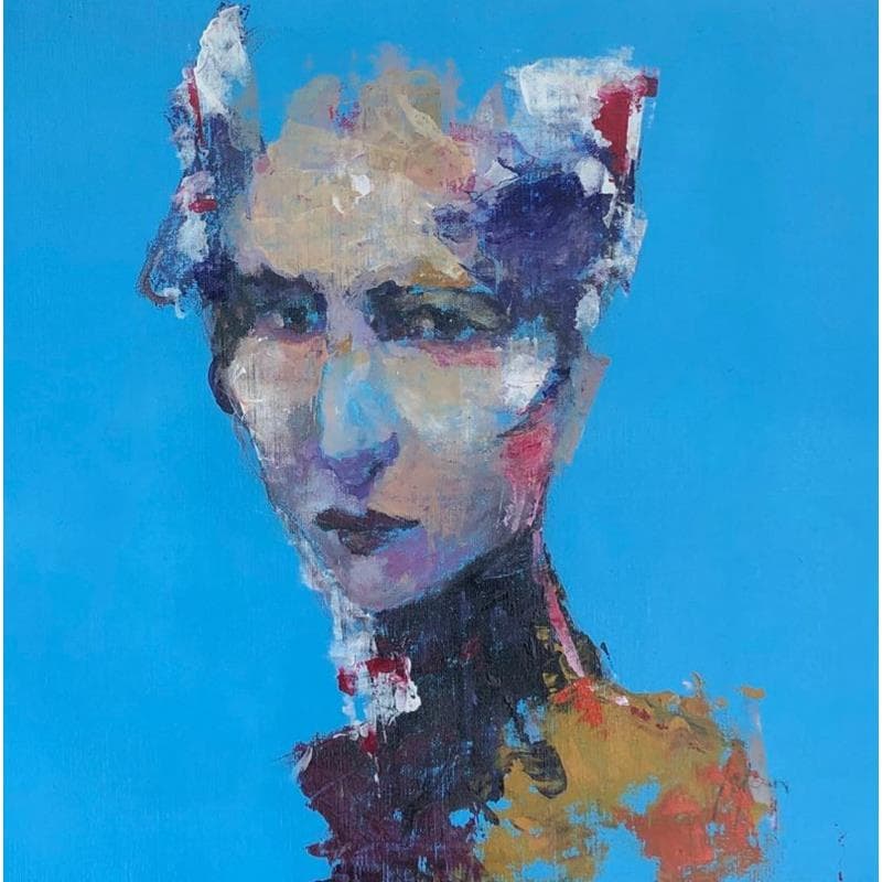 Gemälde Ayline von Yavru Irfan | Gemälde Figurativ Porträt Öl