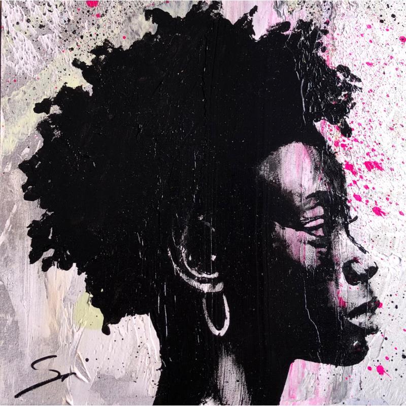 Painting I’M SURE by Mestres Sergi | Painting Pop-art Mode Pop icons Graffiti Acrylic