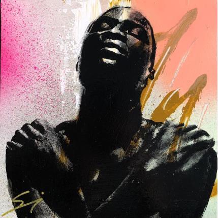 Gemälde ALL I NEED IS… von Mestres Sergi | Gemälde Pop-Art Acryl, Graffiti Modus, Pop-Ikonen