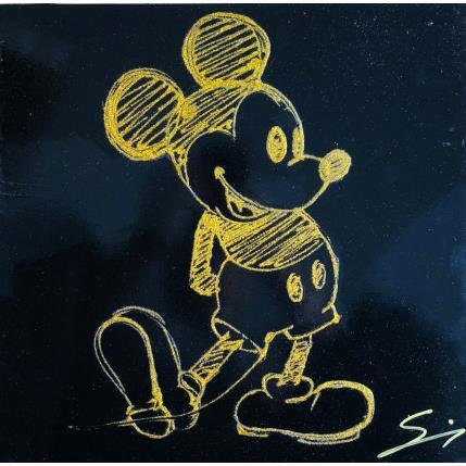 Pintura GOLD MICKEY por Mestres Sergi | Pintura Pop art Acrílico, Graffiti Iconos pop