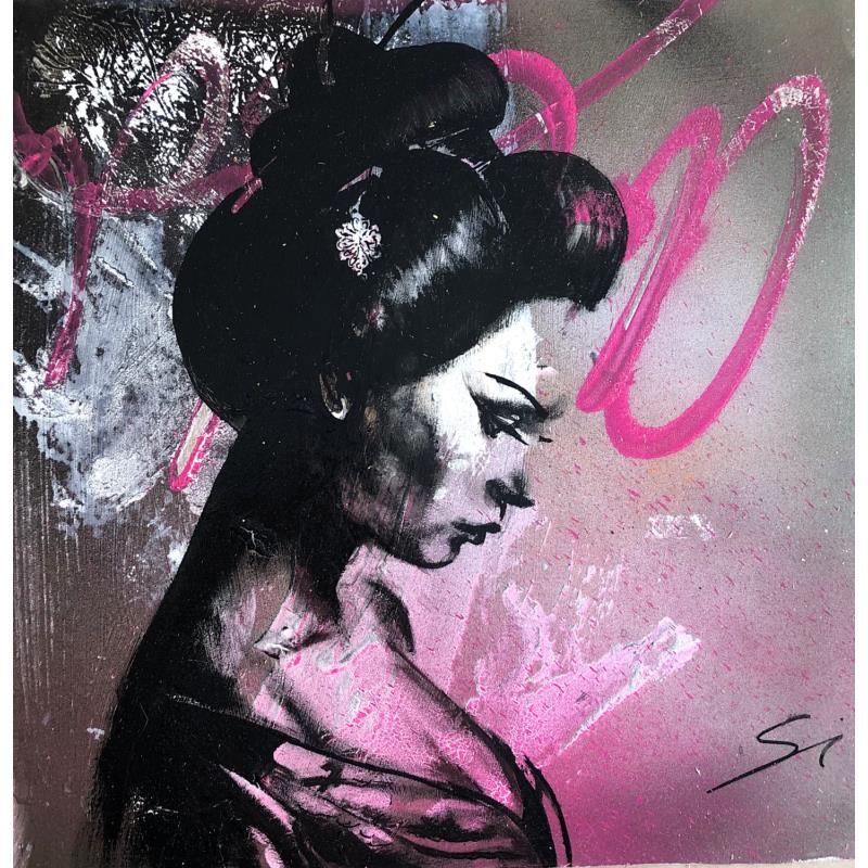 Pintura JAPAN SIGHT por Mestres Sergi | Pintura Pop art Mode Iconos pop Graffiti Acrílico