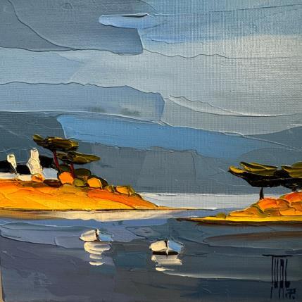 Painting ATTENTE by Tual Pierrick | Painting  Pop icons