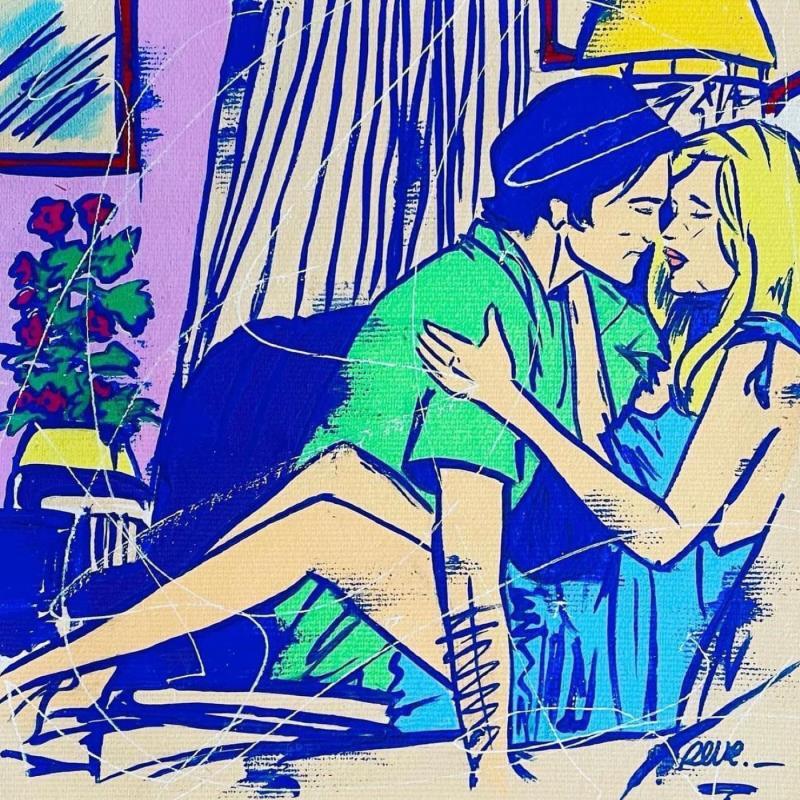 Peinture Cocon par Revel | Tableau Pop-art Scènes de vie Acrylique Posca