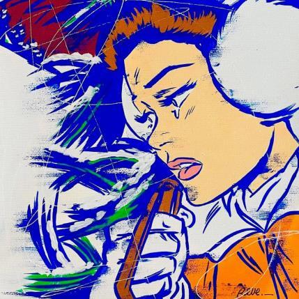 Peinture Le Revard par Revel | Tableau Acrylique, Posca Nature, Portraits, Sport