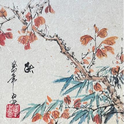 Gemälde Autumn  von Yu Huan Huan | Gemälde Figurativ Tinte Natur