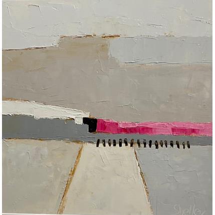 Peinture Chemin  par Shelley | Tableau Abstrait Huile