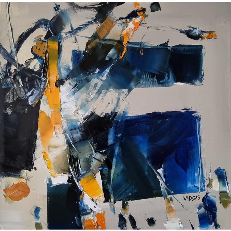 Painting No reservations by Virgis | Painting Abstract Minimalist Oil