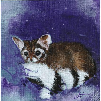 Peinture Ida par CLOT | Tableau Figuratif Acrylique Animaux