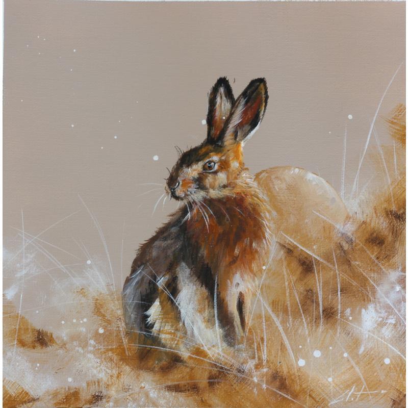 Peinture Barbara par CLOT | Tableau Figuratif Animaux Acrylique