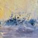 Peinture Le bout du monde par Gaussen Sylvie | Tableau Abstrait Marine Huile