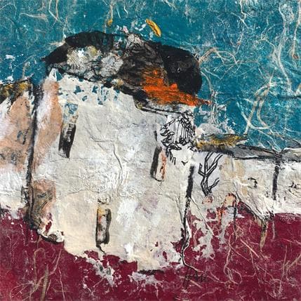 Painting Comme à la maison 4 by Han | Painting Abstract Urban