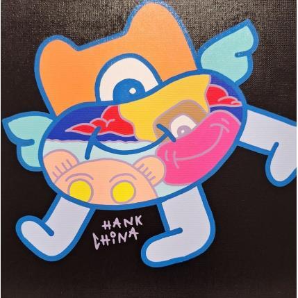Pintura Big sourire four por Hank China | Pintura Pop art Acrílico, Posca Iconos pop