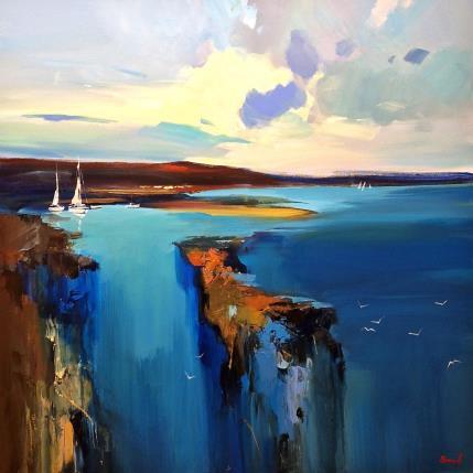 Peinture Cool waters par Bond Tetiana | Tableau Figuratif Huile