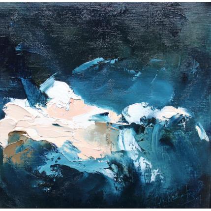 Painting Crépusculaire by Dumontier Nathalie | Painting Abstract Oil Minimalist, Pop icons