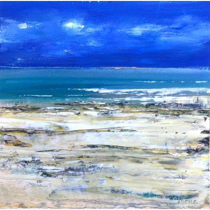 Peinture La vague par Fièvre Véronique | Tableau Figuratif Acrylique