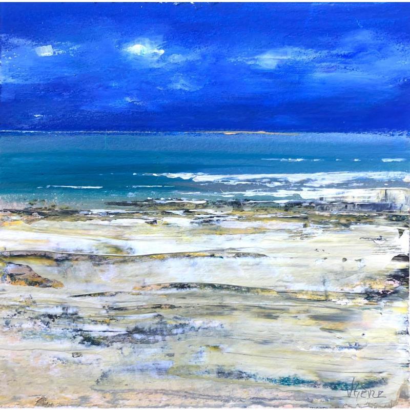 Painting La vague by Fièvre Véronique | Painting Figurative Acrylic