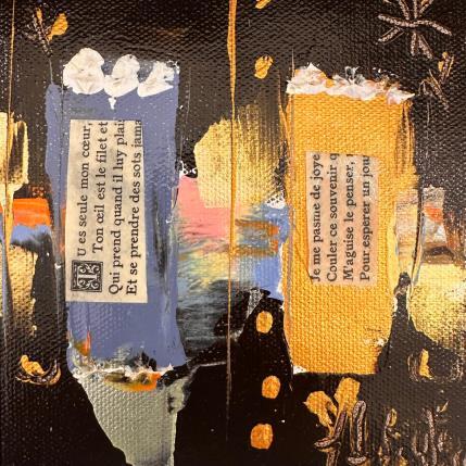 Peinture Ronsard-Sonnet pour Hélène par Bastide d´Izard Armelle | Tableau Abstrait