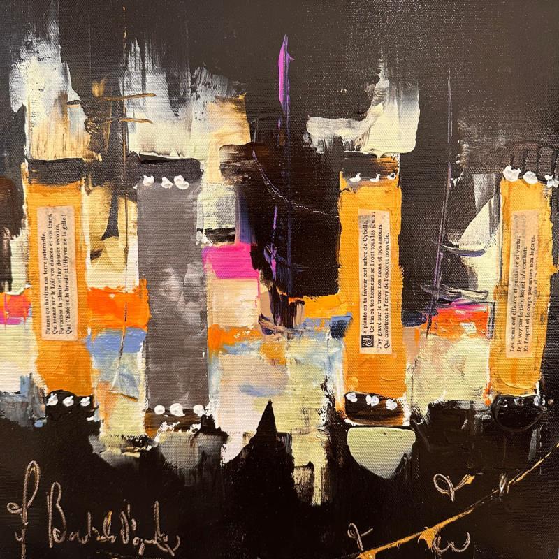 Peinture Le troisième millénaire par Bastide d´Izard Armelle | Tableau Abstrait