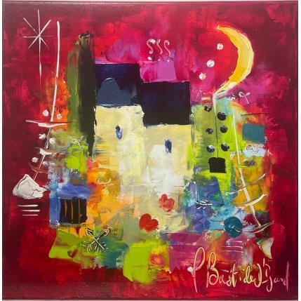 Peinture L'Amour par Bastide d´Izard Armelle | Tableau Abstrait