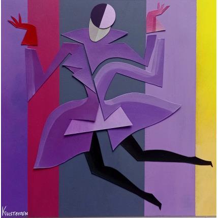 Painting Joy by Gustavsen Karl | Painting Figurative Acrylic, Gluing, Wood Mode