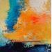 Painting #1720 by Hévin Christian | Painting Abstract Minimalist Oil Acrylic Pastel