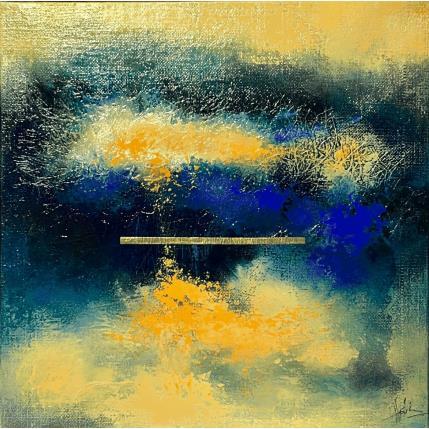 Peinture Abstraction 1714 par Hévin Christian | Tableau Abstrait Acrylique, Huile, Pastel Minimaliste
