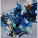 Peinture Heaven's shadows par Virgis | Tableau Abstrait Minimaliste Huile