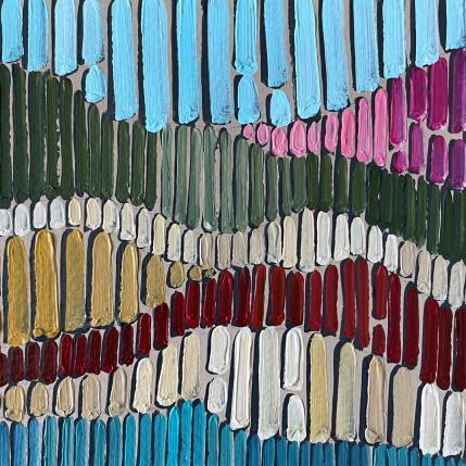 Pintura spring colors por Dmitrieva Daria | Pintura Abstracto Acrílico Naturaleza