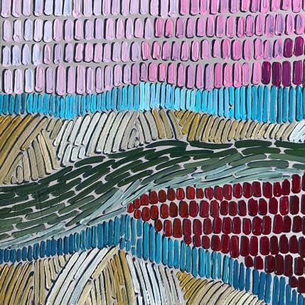 Pintura spring trail 1 por Dmitrieva Daria | Pintura Abstracto Acrílico Iconos pop, Naturaleza