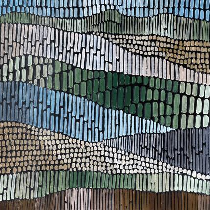 Pintura from winter to spring por Dmitrieva Daria | Pintura Abstracto Acrílico Naturaleza