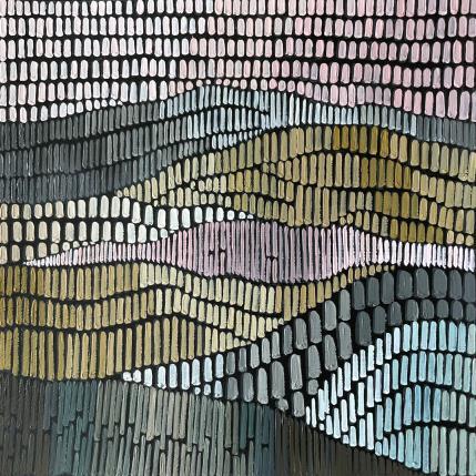 Pintura winter steppe 3 por Dmitrieva Daria | Pintura Abstracto Acrílico Naturaleza