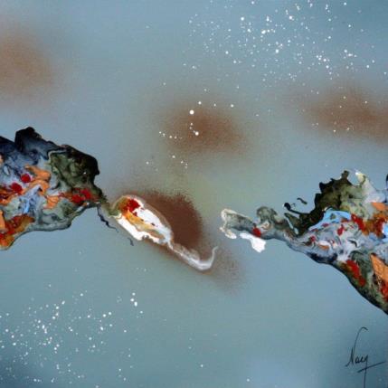 Peinture C2457 par Naen | Tableau Abstrait Acrylique, Encre