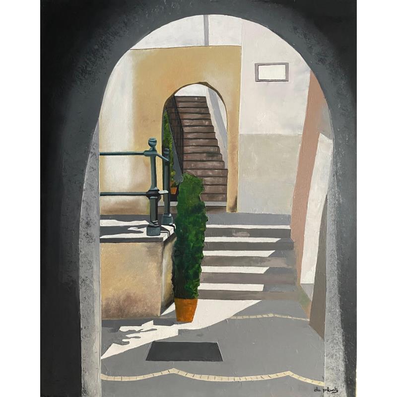 Pintura Atrani 4 por Du Planty Anne | Pintura Figurativo Aceite Arquitectura