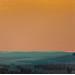 Peinture SUNSET OVER THE HILLS par Herz Svenja | Tableau Abstrait Paysages Acrylique