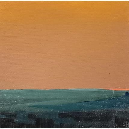Peinture SUNSET OVER THE HILLS par Herz Svenja | Tableau