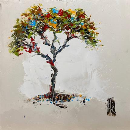 Painting Juste là by Raffin Christian | Painting Figurative Oil Landscapes